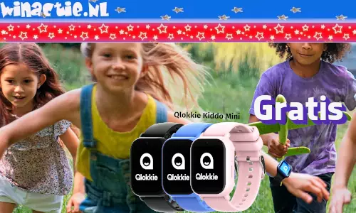 Gratis Qlokkie GPS-horloge