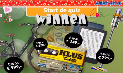 Winactie: E-bike, Dyson, Ereader, Klusbon